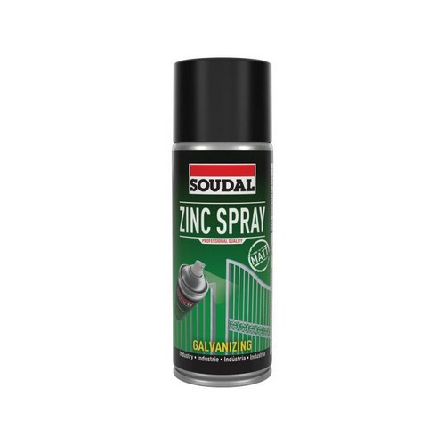 SOUDAL Zinc Spray 98% Acryl Matt - 400ml